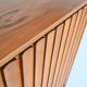 Leo Bub symmetric highboard in walnut XL Bub Wertmobel Germany 1960
