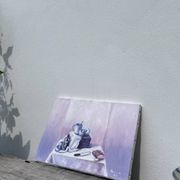 Painting of a still life oil on canvas