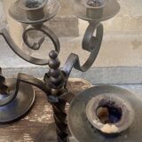Paire de chandeliers Art Deco Charles Piguet
