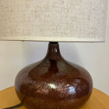 Vintage stoneware floor lamp