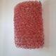 Pair of pink glass sconces 70-80s