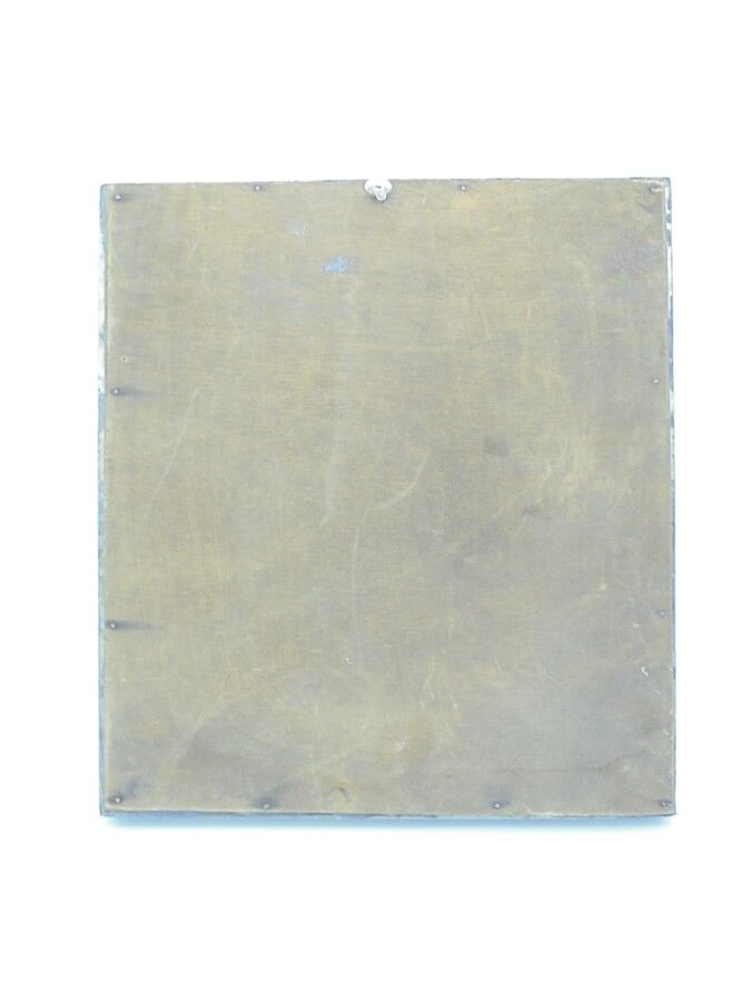 Tin mirror 33 x 30 cm