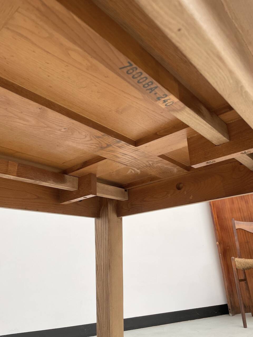 Oak farmhouse table 270 cm with extensions