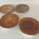 7 sandstone enamel dinner plates Sologne Porcelain