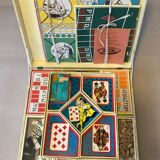 Mallette de jeux de société RACHEZ années 1960/70 made in France