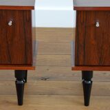 Pair of vintage bedside 1960s