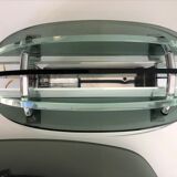 Veca mirror and 2 matching Veca wall lights made in Italy