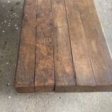 Solid oak coffee table