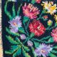 Large bohemian handwoven rug with amazing scenery and floral design, made in Romania 315x195cm