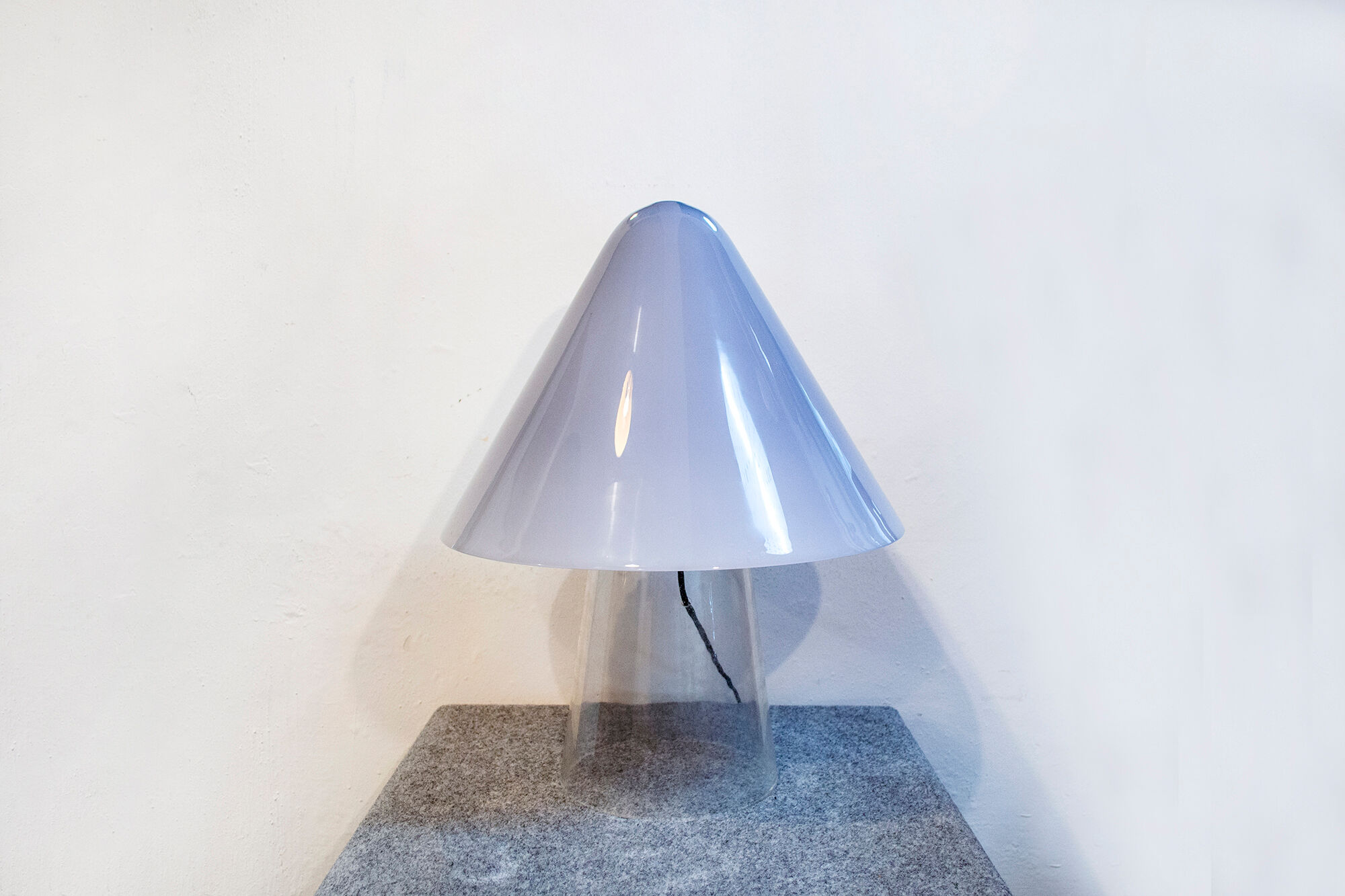 Table Lamp by Mauro Marzollo for Mazzega, Italy, 70's