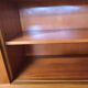 Walnut sideboard with sliding doors, 1950s, design Georg Satink
