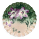 Vintage porcelain plate with floral decoration – chic country style
