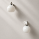 Art Deco porcelain wall lights