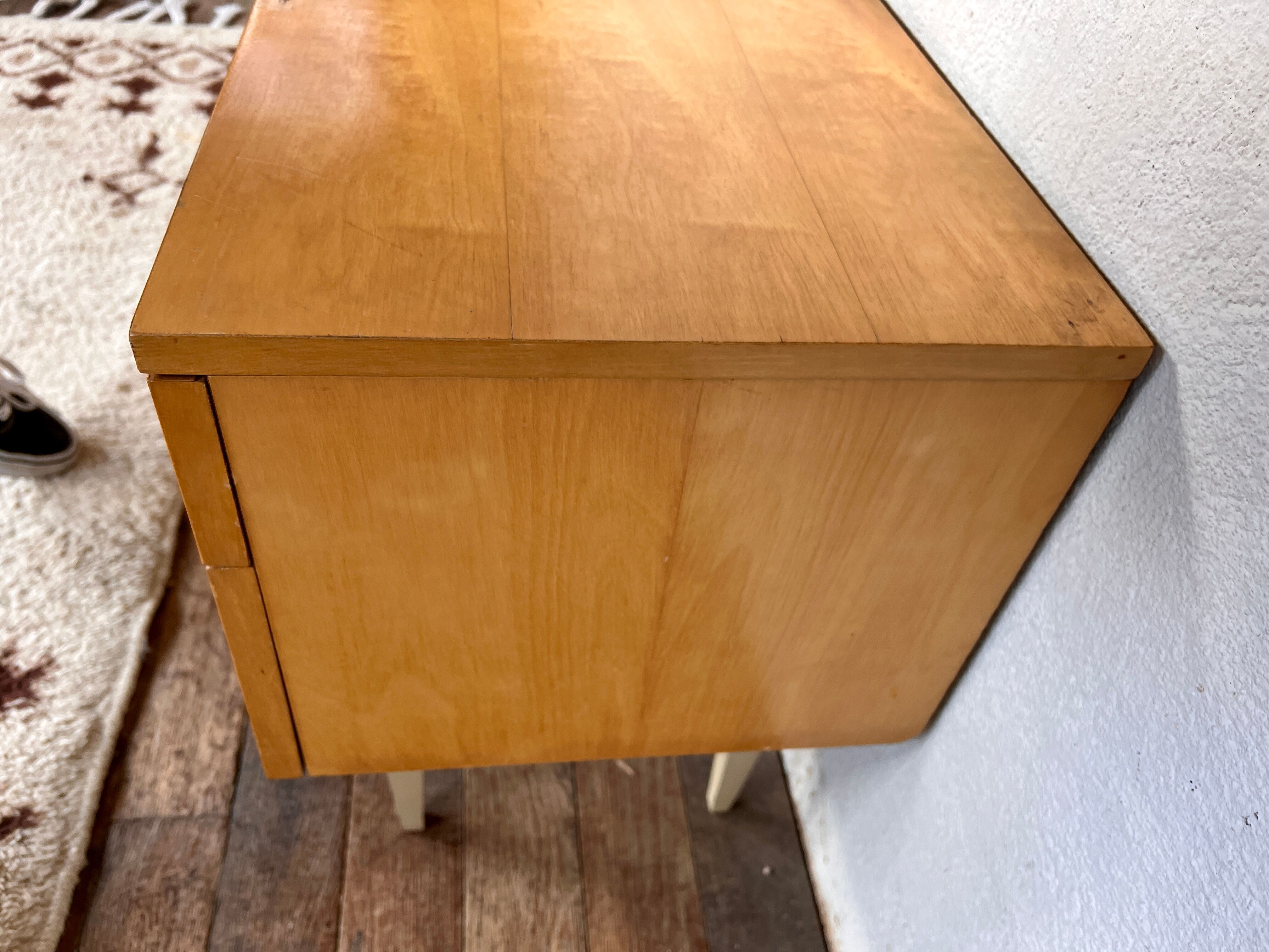 Pair of vintage bedside tables