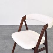 Danish Teak Dining Chairs by Th. Harlev for Farstrup, 1960s, Set of 4.