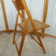 Pair of canned folding chairs