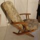 Adjustable vintage relaxing chair and ottoman sound