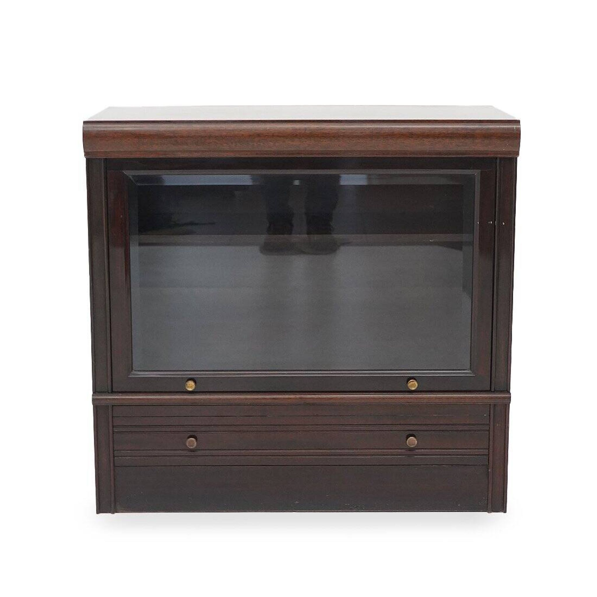 Buffet MD avec porte en verre et tiroir, années 1970