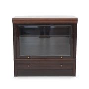 Buffet MD avec porte en verre et tiroir, années 1970