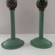 2 Bauhaus Windlichter Bougeoirs Porte-bougies