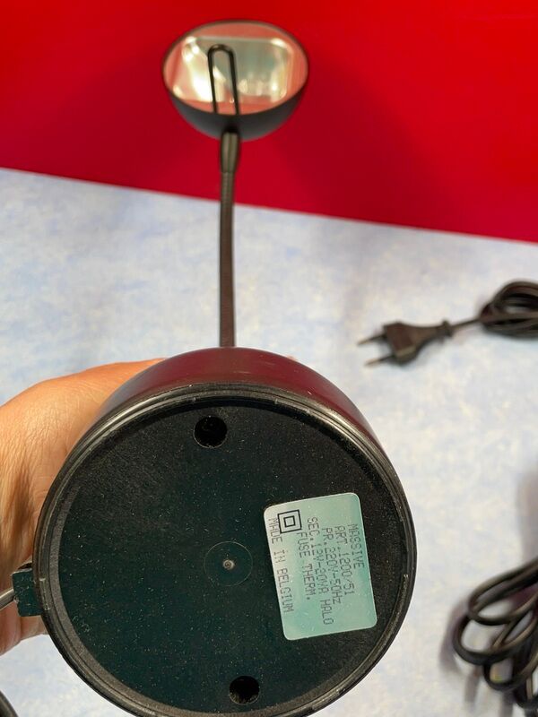 telescopic and articulated desk lamp, design, vintage lot of 3, Massive...