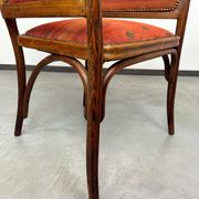 Secession office chair attributed to Marcel Kammerer for Thonet.