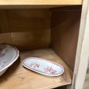 Petite armoire une porte art déco patinée