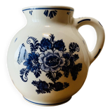 Vintage Delft Blue pitcher or jug - earthenware Made in Holland