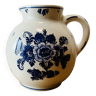 Vintage Delft Blue pitcher or jug - earthenware Made in Holland