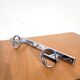 1950s chrome double wall-mounted coat rack