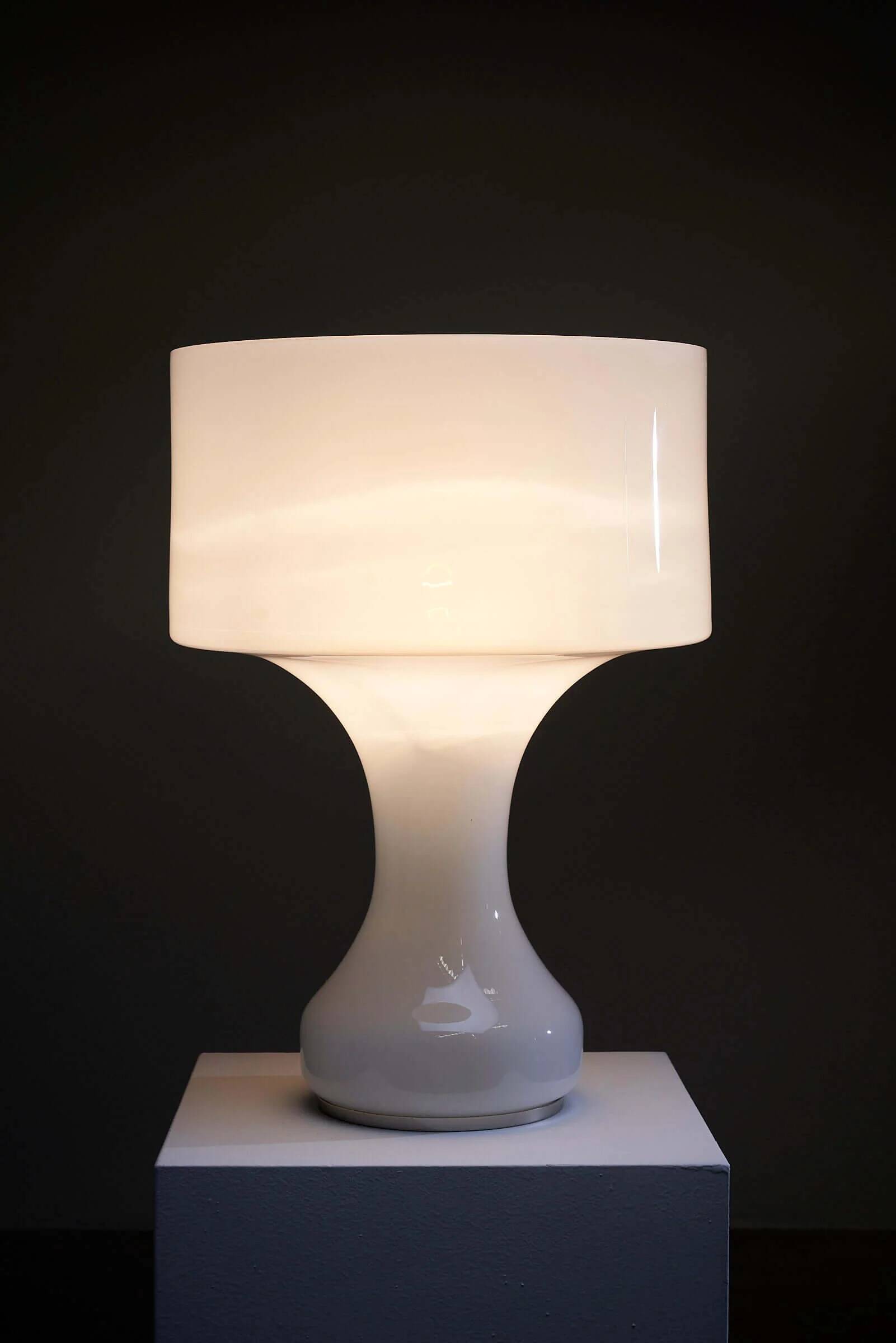 "Sebenica" Huge table lamp by Vistosi Italy