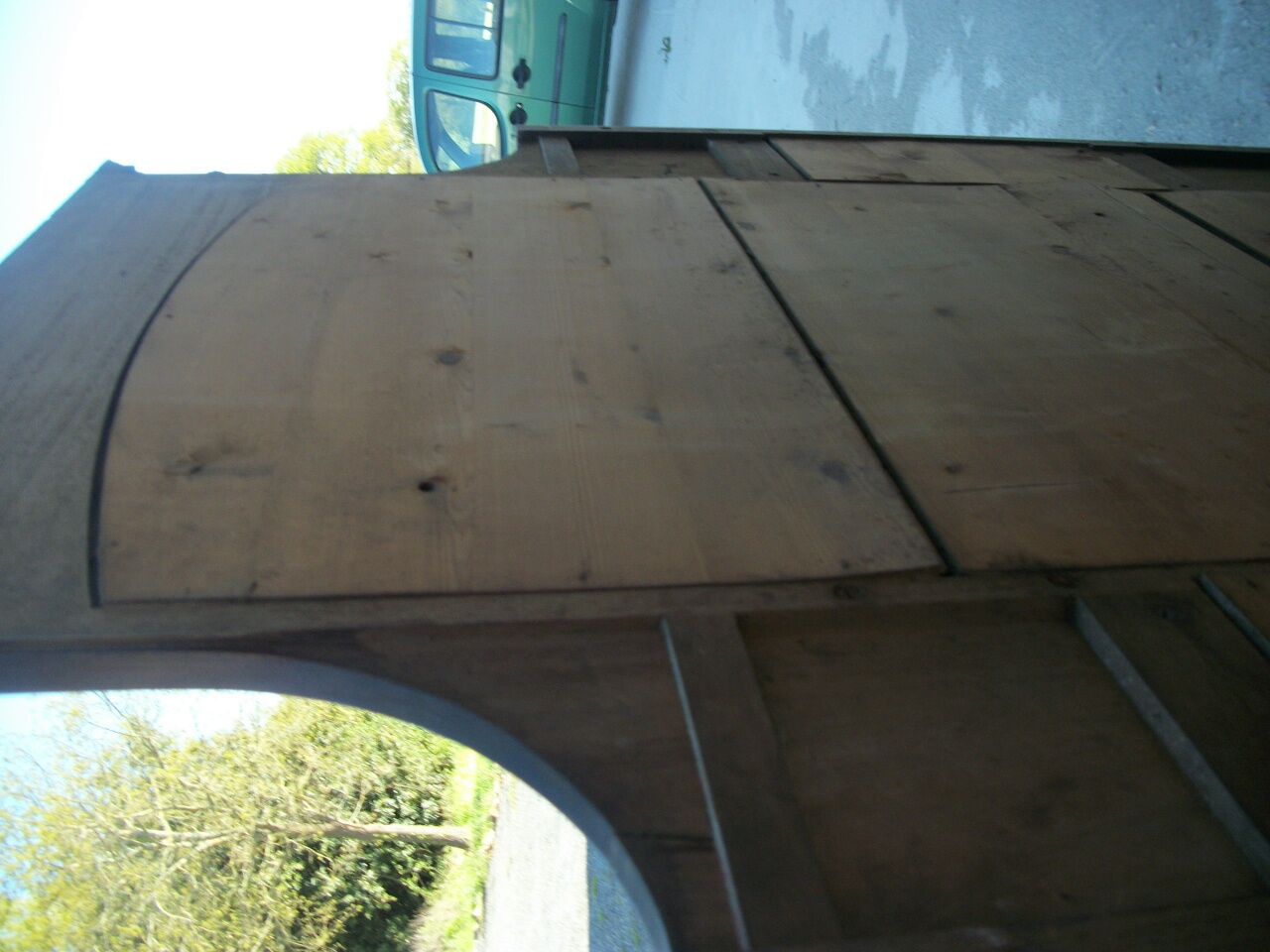 Mirror English shelf 1930 118x168cm