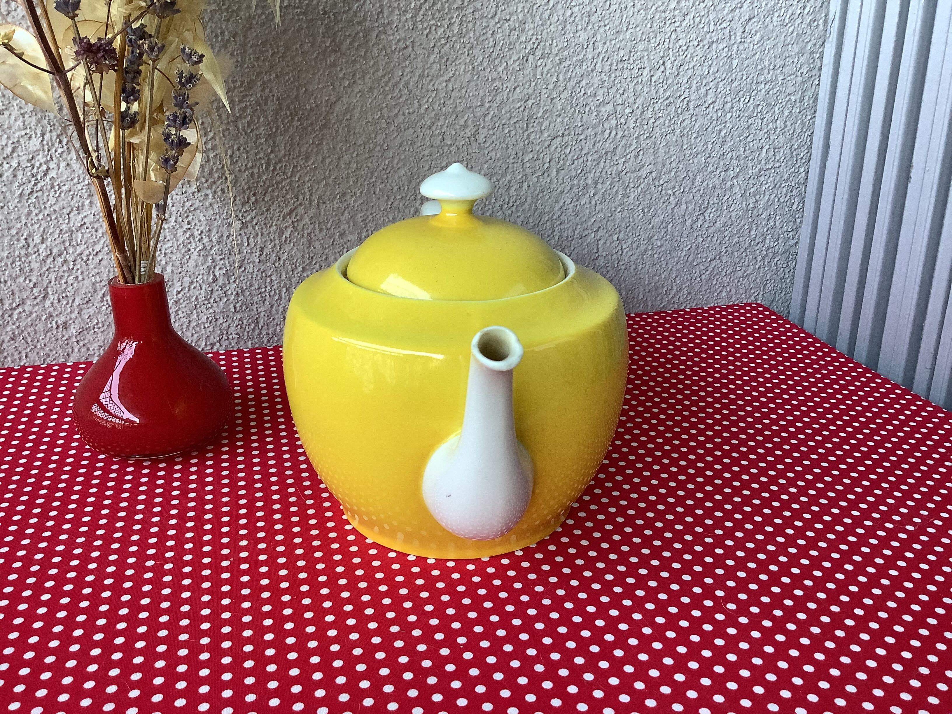 Teapot Limoges F. Legrand - Yellow Co.