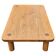 Mid-century coffee table in wood style Perriand and Chapo, Netherlands, 1960s