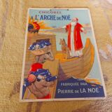 Poster, Chicory advertising cardboard Noah's ark