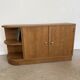 Meuble bas enfilade vintage art déco bois massif