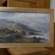 French school, late 19th century Coastal landscape, oil on paper