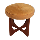 Scandinavian stool G Plan in teak 1960