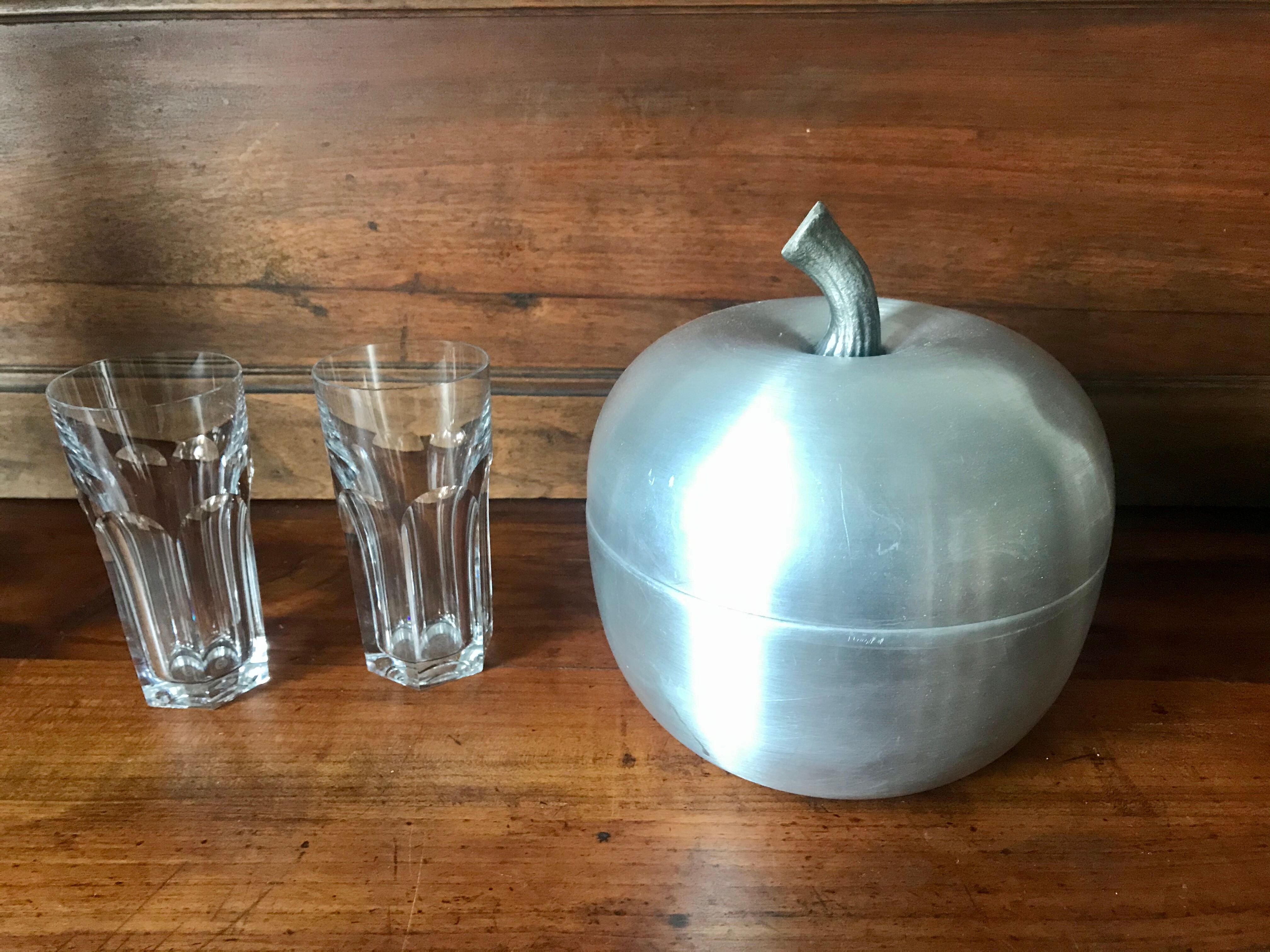Vintage apple ice bucket