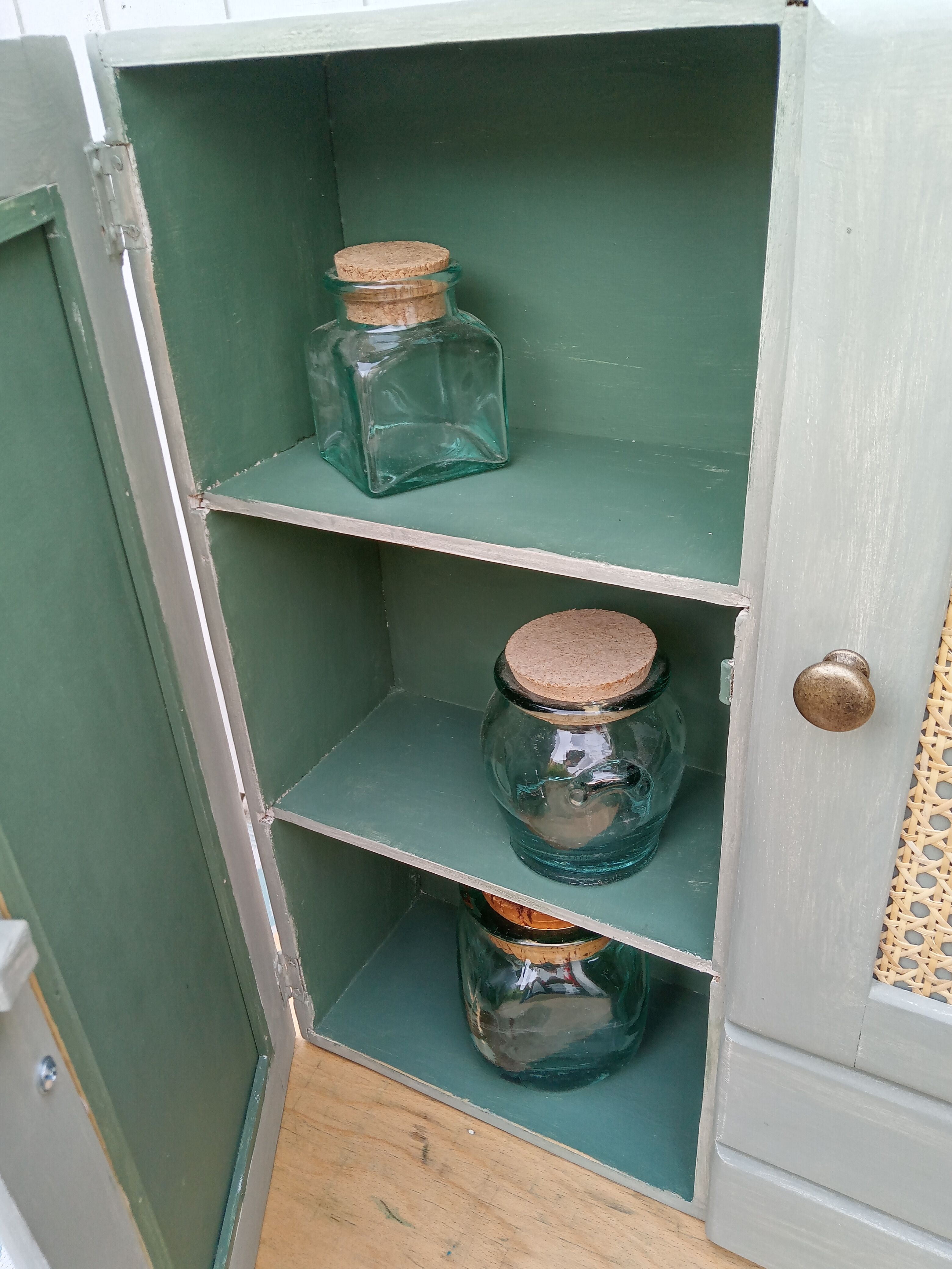 Wooden / canning toilet cabinet