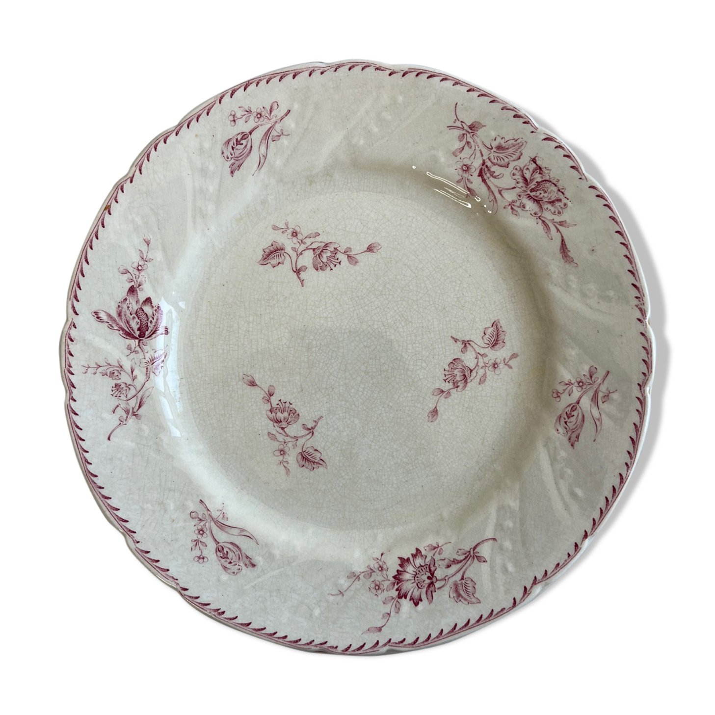Flat plate Iron Earth Luneville