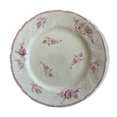 Assiette plate Terre de fer Luneville