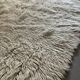 Large vintage carpet 100% pure wool Flokati with long pile from the 60s-70s.