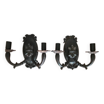 Very pretty pair of neoclassical wall lights