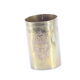 Moroccan brass cup
