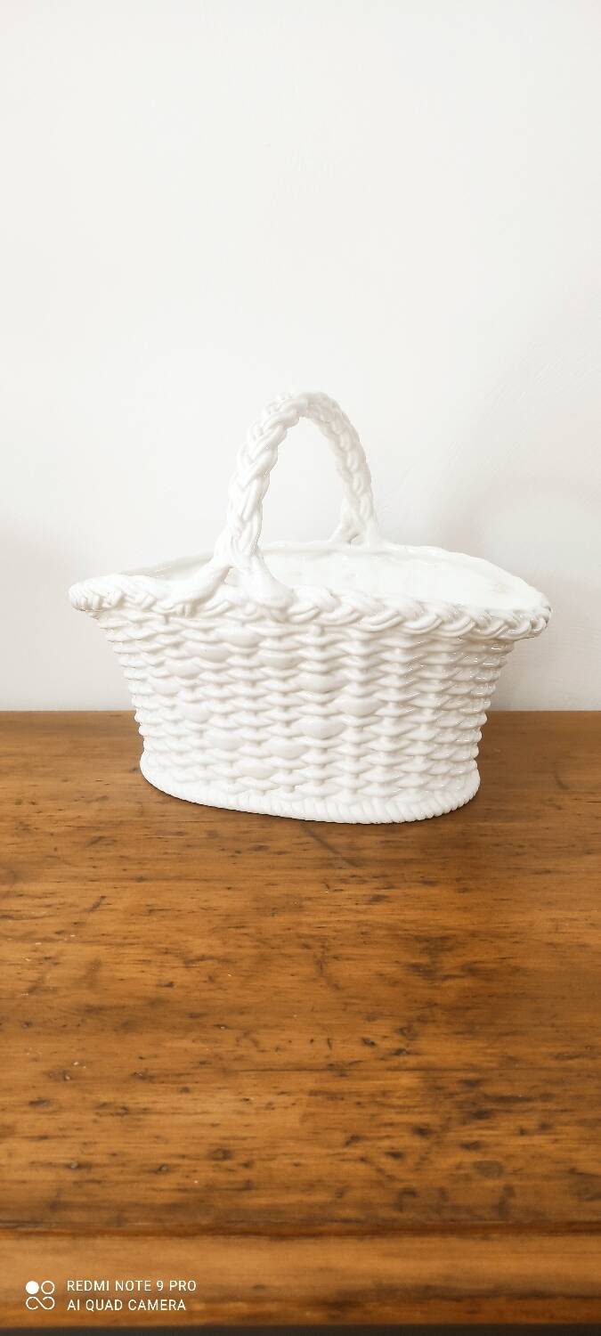Large ceramic basket