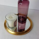 Plateau miroir laiton 1950