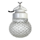 Vintage White Porcelain Pendant Light, 1970s