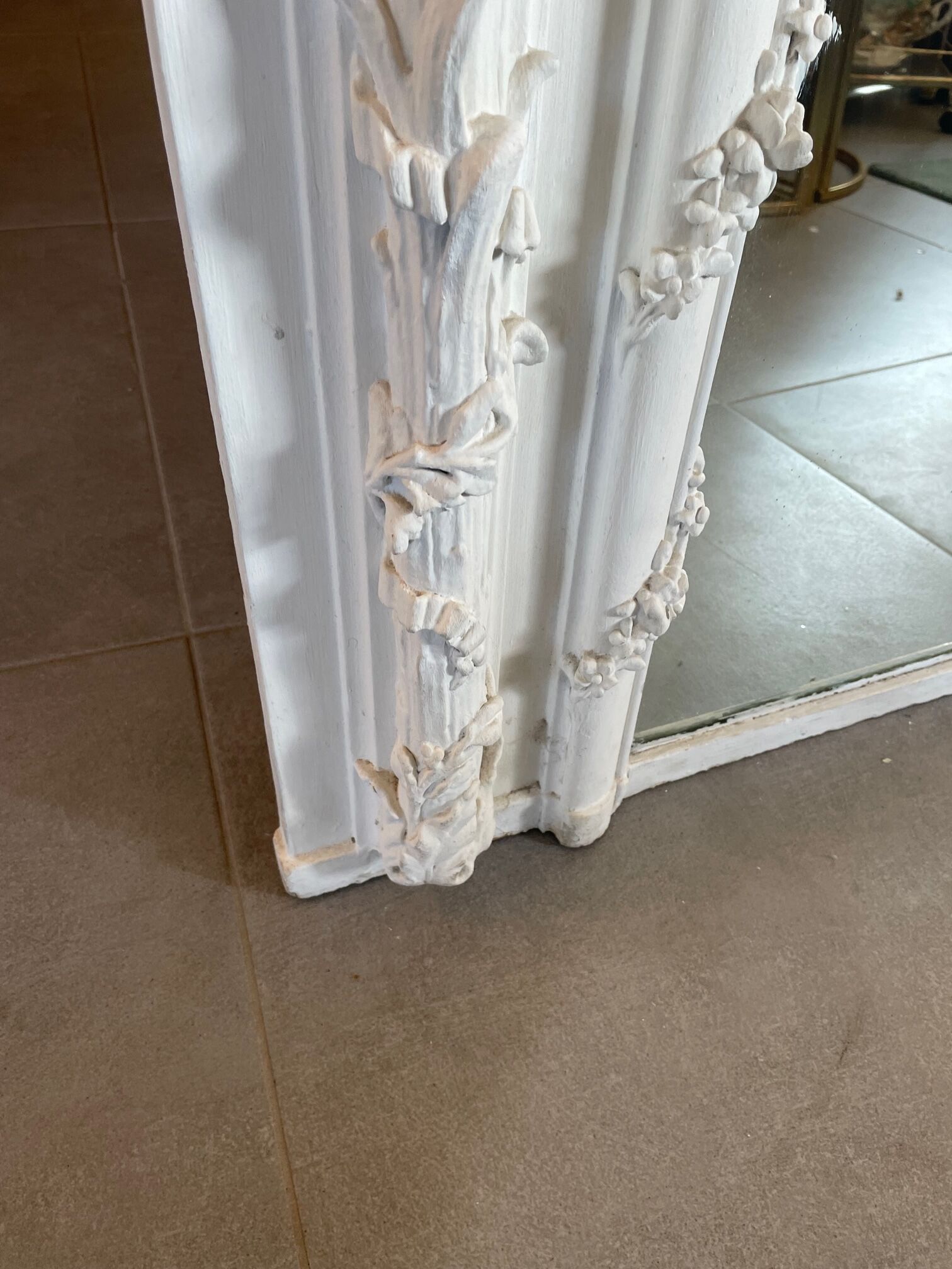 Painted mirror 138x185cm