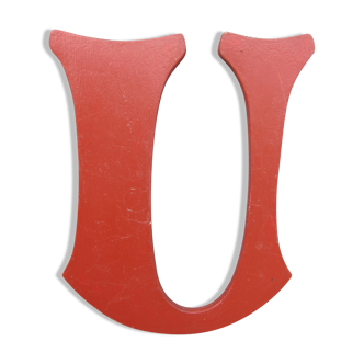 Teaches Letter U wooden